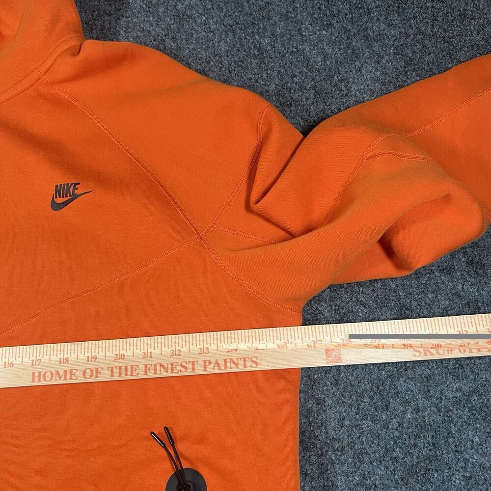 Nike Tech Fleece Jogger Orange Set Mens XXL Hooded Zip Jacket XL Jogger Pants - Picture 7 of 15